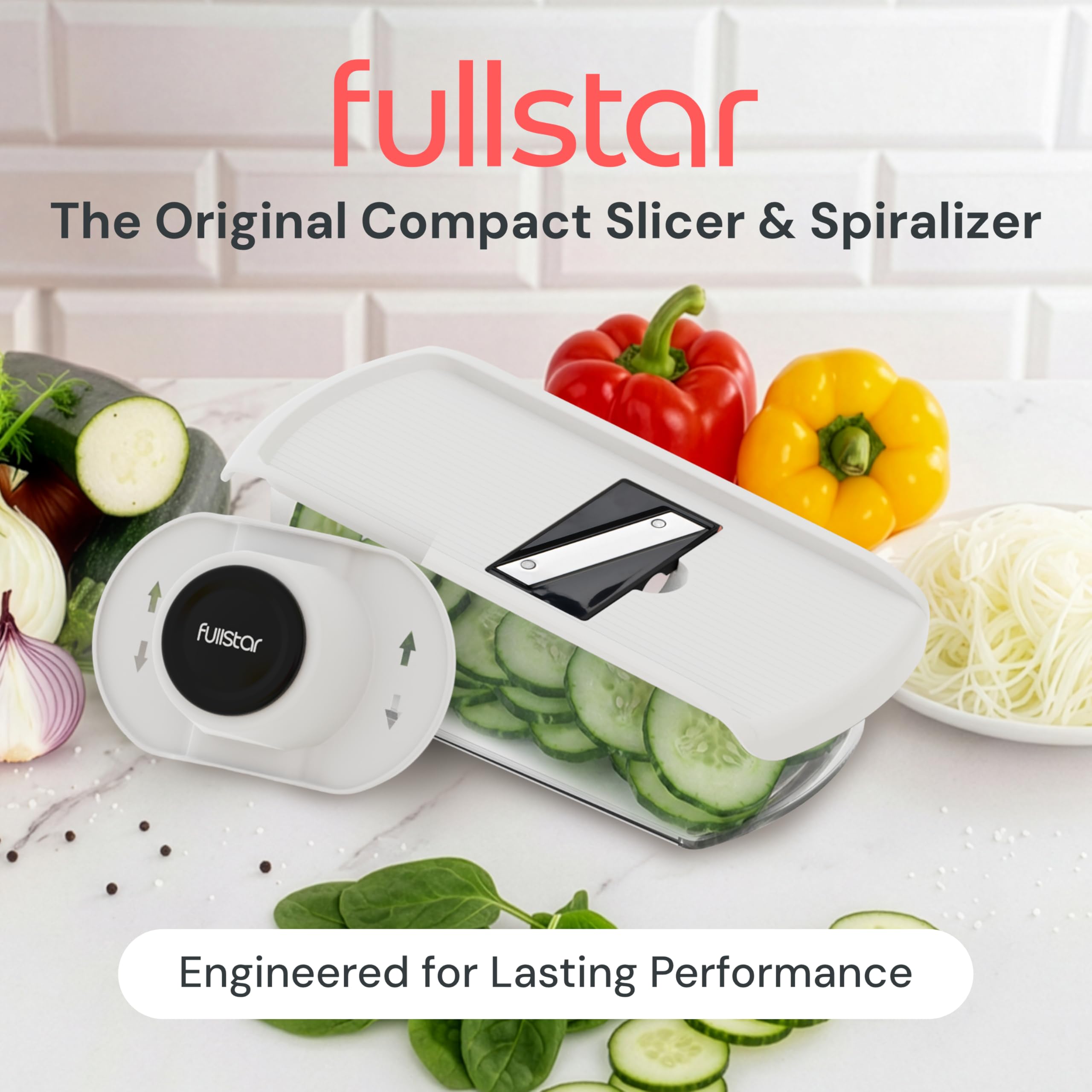 Amazon.com: Fullstar Mandoline Slicer for Kitchen, Fruit Cutter